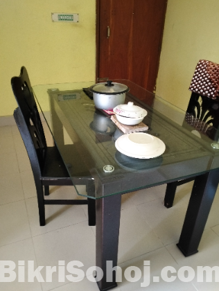 Dining table 6 chair